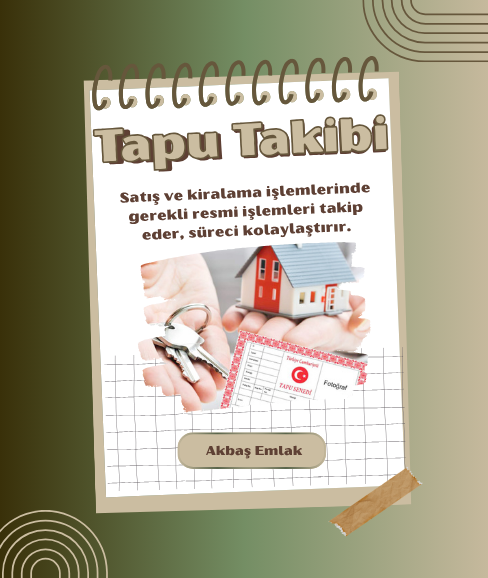 TAPU ve HUKUKİ SÜREÇ TAKİBİ