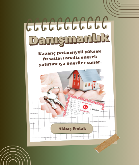 GAYRİMENKUL YATIRIM DANIŞMANLIĞI